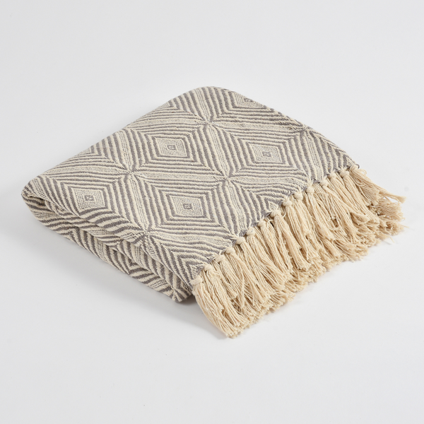 Diamond Weave Comfort Throw