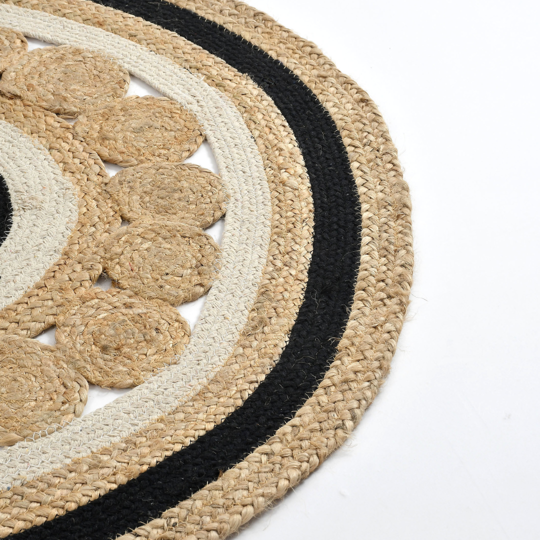 Braided Round Jute Rug