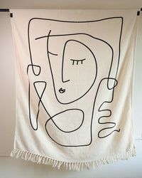 Printed Women Cotton Throw Styling by Jinita Sheth