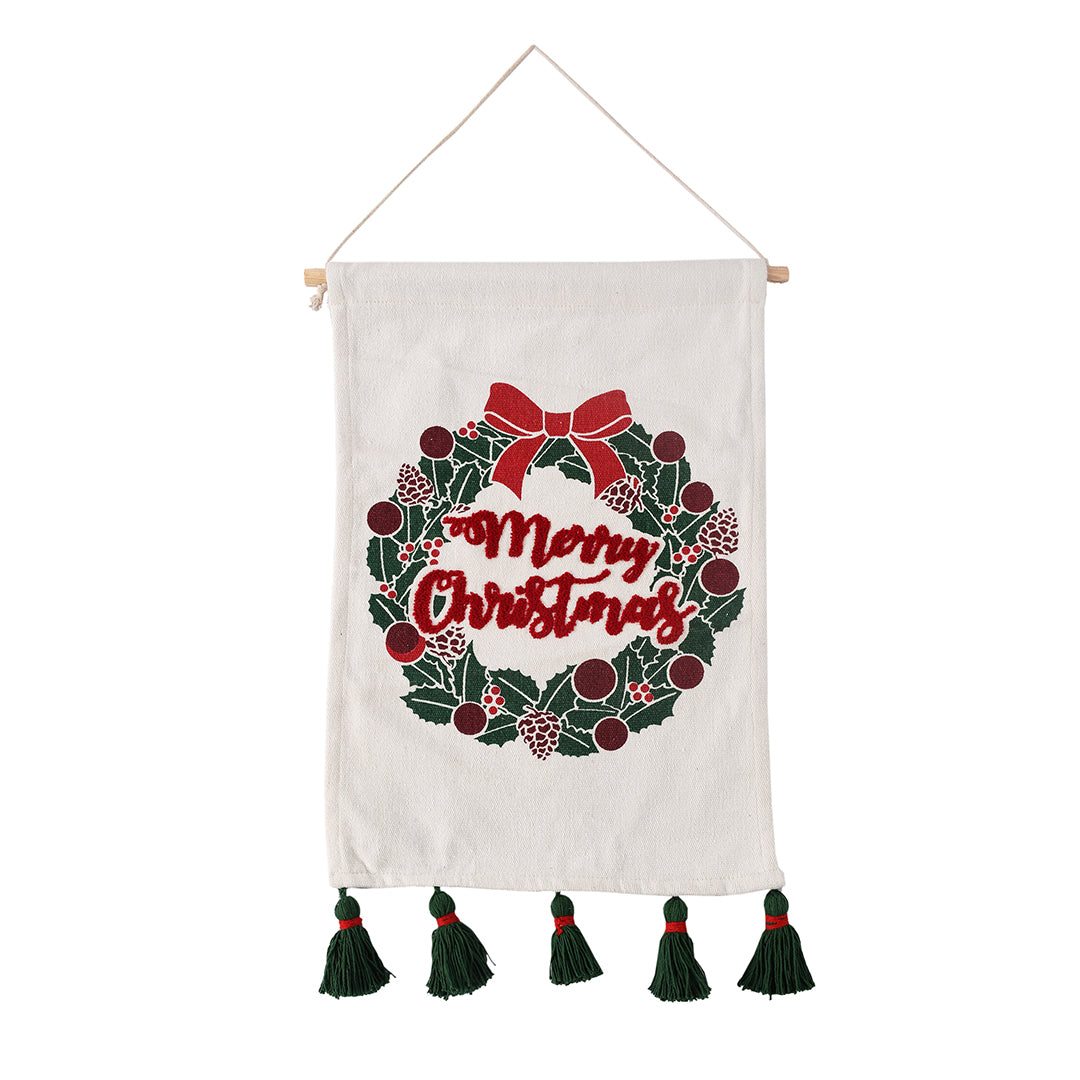 Merry Christmas Wall Hanging - Sashaaworld