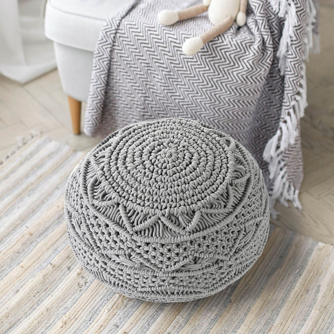 Macrame discount bean bag