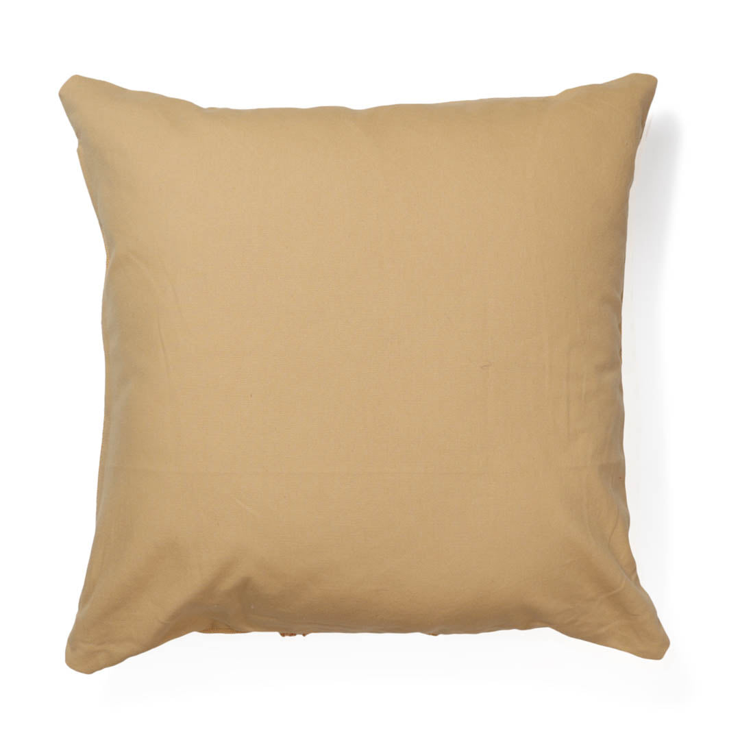 Mustard Tufted Cushion Cover- Sashaaworld